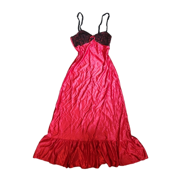 Pretty red vintage Darling night gown - Picture 1 of 12